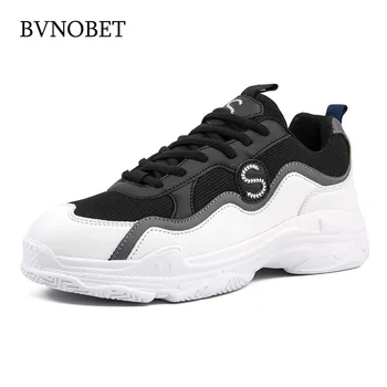 BVNOBET Lace Up Adult Men Chunky Shoes PU Leather Breathable Casual Dad Shoes Outdoor Thick Bottom Women And Men Sneakers
BVNOBET Lace Up Adult Men Chunky Shoes PU Leather Breathable Casual Dad Shoes Outdoor Thick Bottom Women And Men Sneakers