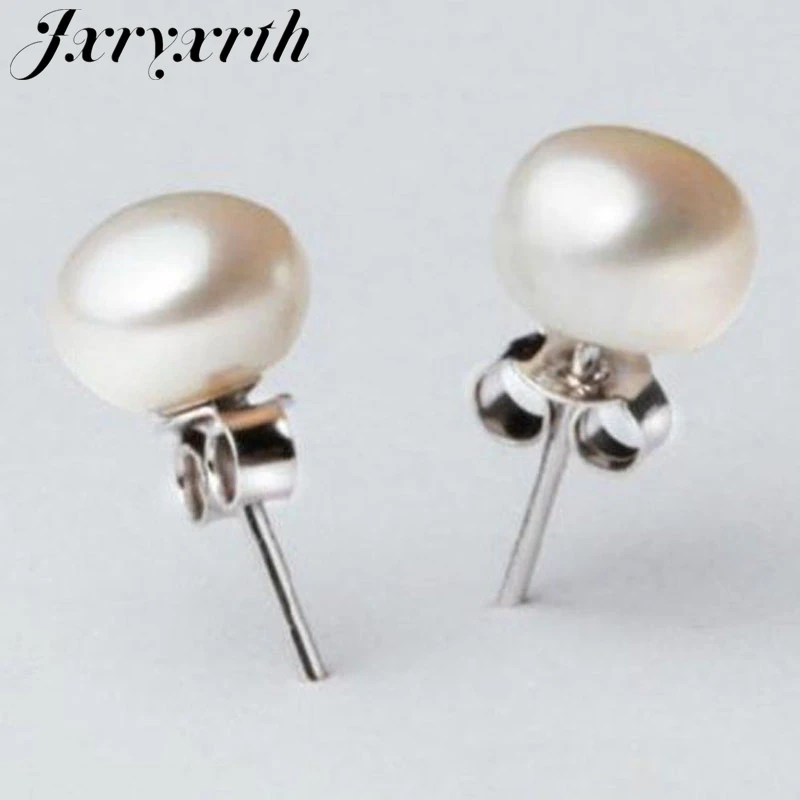 Jxryxrth brand Cultured Freshwater Pearl Earrings White /Cream Stud / Studs earrings for women gift '' E002
Jxryxrth brand Cultured Freshwater Pearl Earrings White /Cream Stud / Studs earrings for women gift '' E002