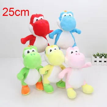 100Pcs Super Mario 10inch/25cm 5 colors for Choose Super Mario yoshi Plush Doll Toys
100Pcs Super Mario 10inch/25cm 5 colors for Choose Super Mario yoshi Plush Doll Toys
