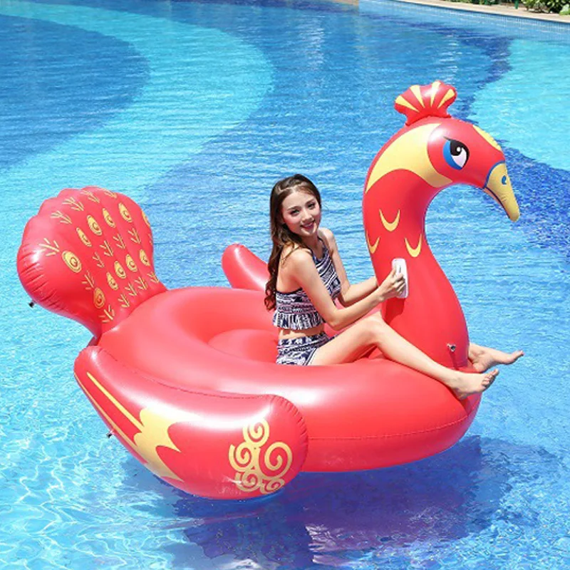 Inflatable red peacock Pool Float Swimming Pool floating mat circle Air Mattress water toys for child adult kids beach party
Inflatable red peacock Pool Float Swimming Pool floating mat circle Air Mattress water toys for child adult kids beach party