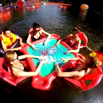 Inflatable In Water Texas Porker Pool Toy Sand Float Cup Holder Swim Ring Holiday Fun Floating Row Mahjong Table Chair
Inflatable In Water Texas Porker Pool Toy Sand Float Cup Holder Swim Ring Holiday Fun Floating Row Mahjong Table Chair