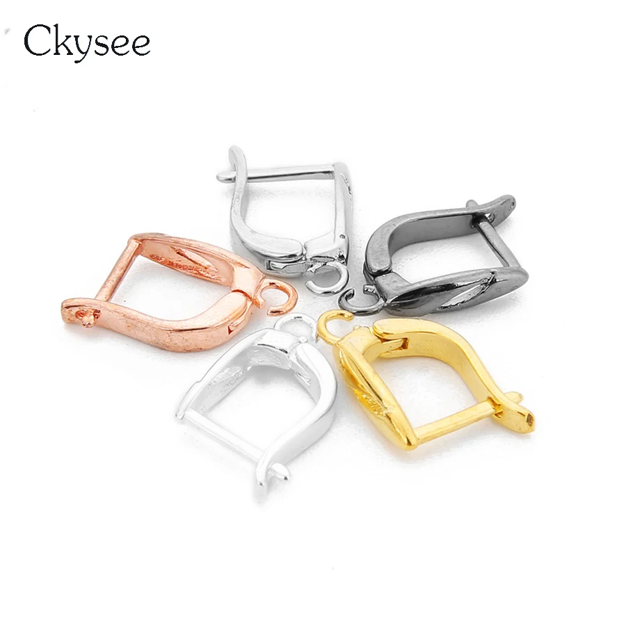 Ckysee 10Pcs 10x19mm U Shape Earrings Hooks Clasps Ear Wire Setting Copper Earring Clips Fit Base Setting Diy Jewelry Making
Ckysee 10Pcs 10x19mm U Shape Earrings Hooks Clasps Ear Wire Setting Copper Earring Clips Fit Base Setting Diy Jewelry Making