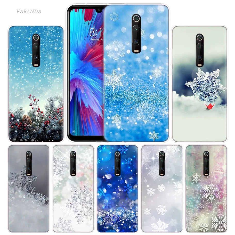 Christmas Snowflake Case for Xiaomi Redmi Note 7 7S K20 Y3 GO S2 6 6A 7A 5 Pro MI Play A1 A2 8 Lite Poco F1 Silicone Phone Bags
Christmas Snowflake Case for Xiaomi Redmi Note 7 7S K20 Y3 GO S2 6 6A 7A 5 Pro MI Play A1 A2 8 Lite Poco F1 Silicone Phone Bags
