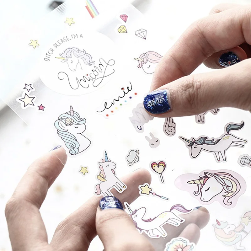 1pcs Creative Cute Unicorn Mini Paper Sticker Decoration Diy Ablum Diary Scrapbooking Label Stationery Sticker
1pcs Creative Cute Unicorn Mini Paper Sticker Decoration Diy Ablum Diary Scrapbooking Label Stationery Sticker