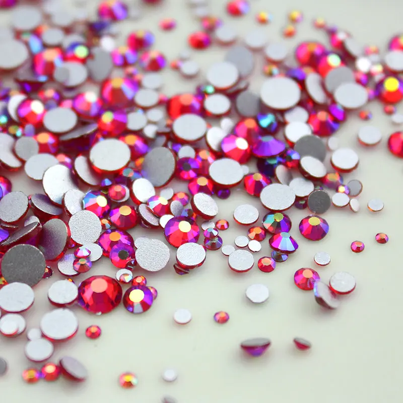 All Sizes SS3-SS20 Mix AB Colors About 1000pcs Mixed Sizes Nail Art Rhinestones Flat Back Glass Non Hotfix For Nails Decoration
All Sizes SS3-SS20 Mix AB Colors About 1000pcs Mixed Sizes Nail Art Rhinestones Flat Back Glass Non Hotfix For Nails Decoration