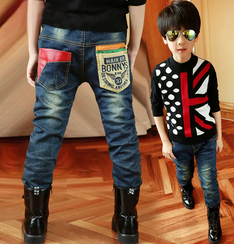 Boys Pants Kids Jeans 2019 Casual Spring Denim Mid Elastic Waist Pants for Boy Jeans Kids Clothing Children Trousers
Boys Pants Kids Jeans 2019 Casual Spring Denim Mid Elastic Waist Pants for Boy Jeans Kids Clothing Children Trousers