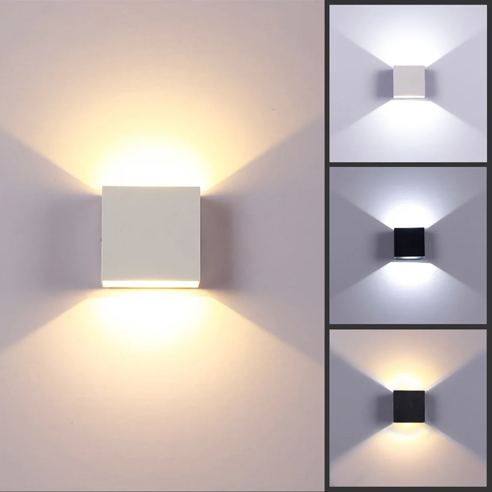 Indoor Modern COB Led Wall Lamp 6W Aluminum Square Wall Light For Bedroom Home Lighting Luminaire Bathroom Fixture Sconce Decor
Indoor Modern COB Led Wall Lamp 6W Aluminum Square Wall Light For Bedroom Home Lighting Luminaire Bathroom Fixture Sconce Decor