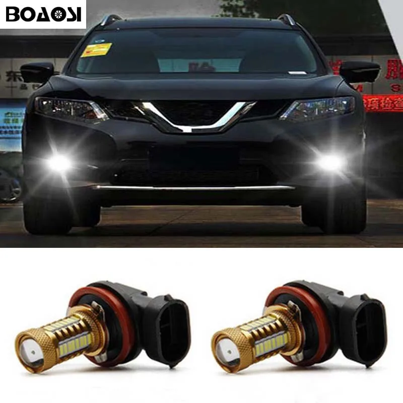 BOAOSI 2x Bright Error free H8 H11 LED 4014 SMD Car projector Fog Light bulb For Renault Megane Fluence Koleos Latitude
BOAOSI 2x Bright Error free H8 H11 LED 4014 SMD Car projector Fog Light bulb For Renault Megane Fluence Koleos Latitude