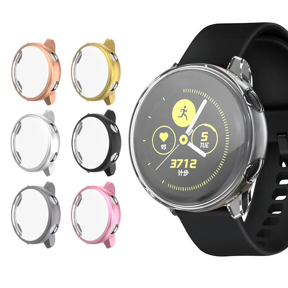 Watch case for Samsung galaxy watch active case bumper Accessories Protector Full coverage silicone Screen Protection cover
Watch case for Samsung galaxy watch active case bumper Accessories Protector Full coverage silicone Screen Protection cover