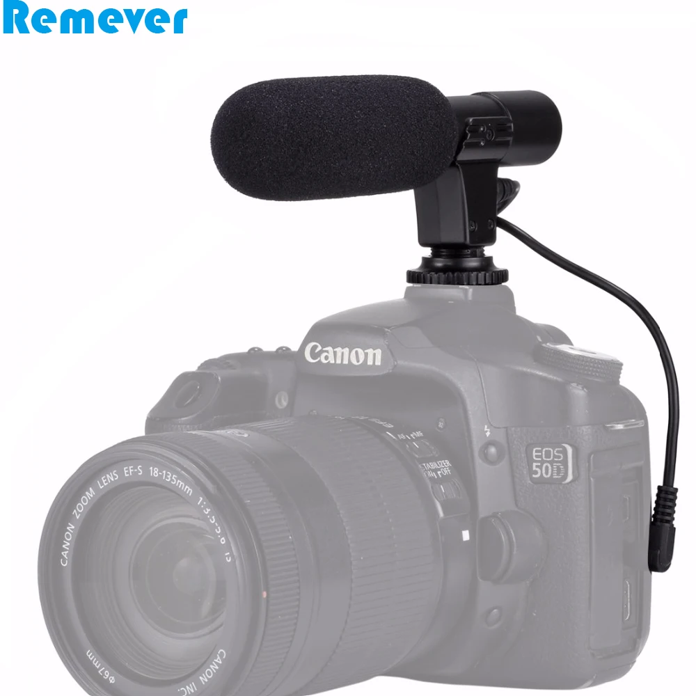 New Stereo Microphone for DV Camera Video Recording Interviewing 3.5mm Digital Recording Microphone for DSLR Cameras
New Stereo Microphone for DV Camera Video Recording Interviewing 3.5mm Digital Recording Microphone for DSLR Cameras