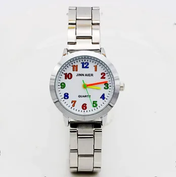 New kids Quartz Steel Watch watch little boys and girls simple Fashion Christmas gift clock Reloj de cuarzo free shipping
New kids Quartz Steel Watch watch little boys and girls simple Fashion Christmas gift clock Reloj de cuarzo free shipping