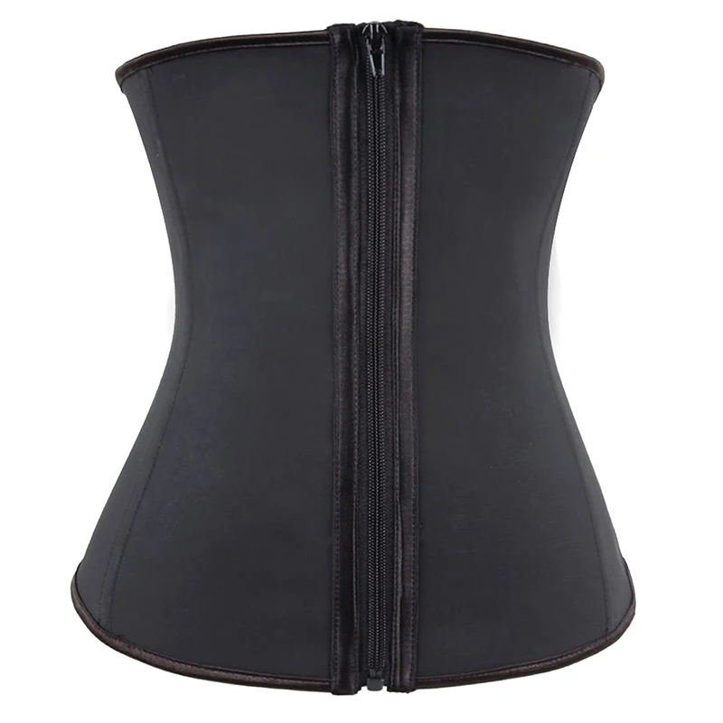 Hooks And Zipper Rubber Latex Waist Trainer Sexy Women Slimming Body Shaper Corsets Underbust Waist Cincher Corset Tops
Hooks And Zipper Rubber Latex Waist Trainer Sexy Women Slimming Body Shaper Corsets Underbust Waist Cincher Corset Tops