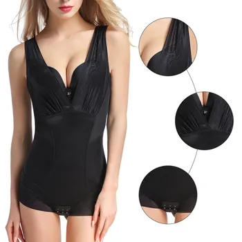 One-Piece Women Body Shaper Bodysuits Elastic Thin Slim Removable Crotch Butt Lifters Sexy V-Neck Backless Jersey Waist Trainers
One-Piece Women Body Shaper Bodysuits Elastic Thin Slim Removable Crotch Butt Lifters Sexy V-Neck Backless Jersey Waist Trainers