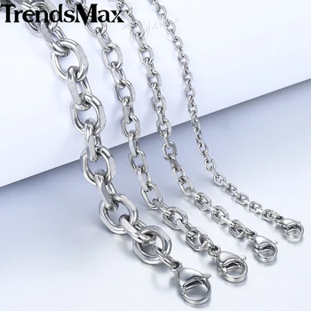 Womens Men's Bracelets Cable Chain Stainless Steel Bracelet For Male Jewelry 2018 Wholesale Dropshipping 3-10mm KBB14
Womens Men's Bracelets Cable Chain Stainless Steel Bracelet For Male Jewelry 2018 Wholesale Dropshipping 3-10mm KBB14