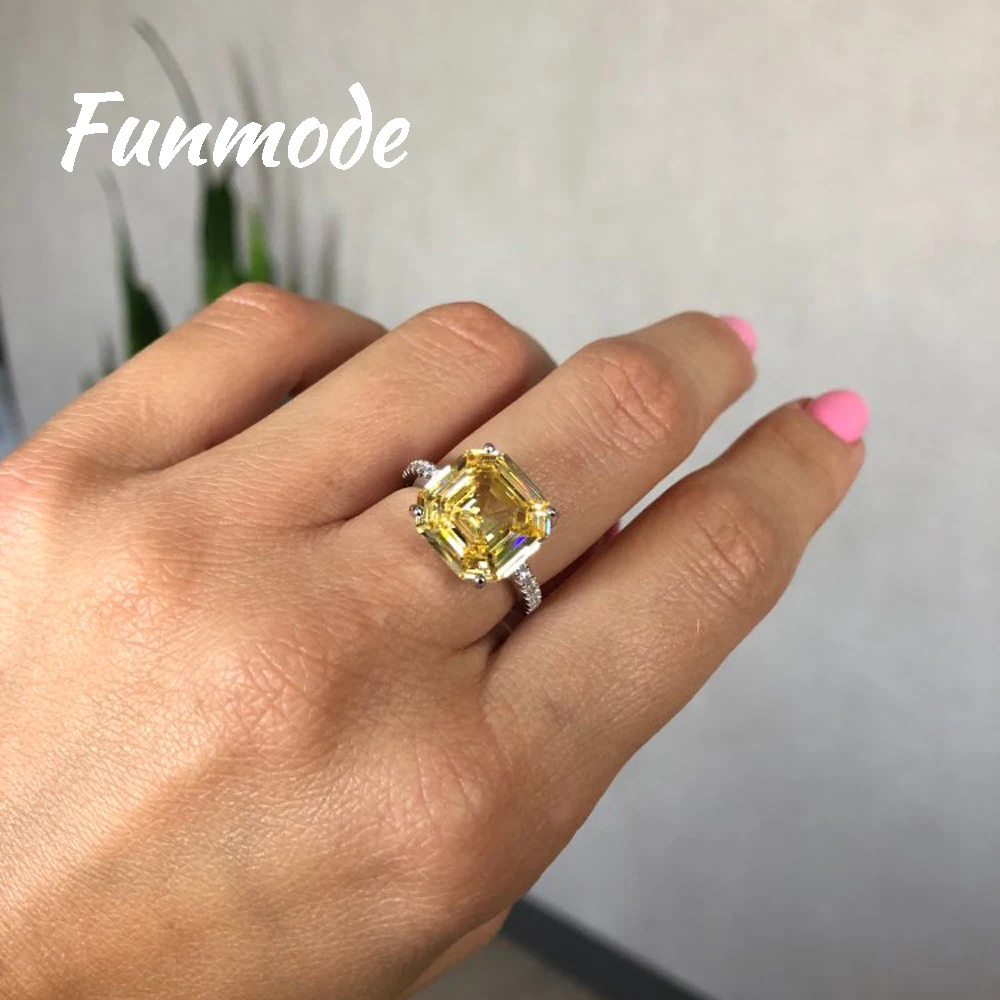 Funmode Top Quality New Arrival Yellow Color Square Shape Cubic Zircon Rings for Women Gift Fashion Jewelry F007R
Funmode Top Quality New Arrival Yellow Color Square Shape Cubic Zircon Rings for Women Gift Fashion Jewelry F007R
