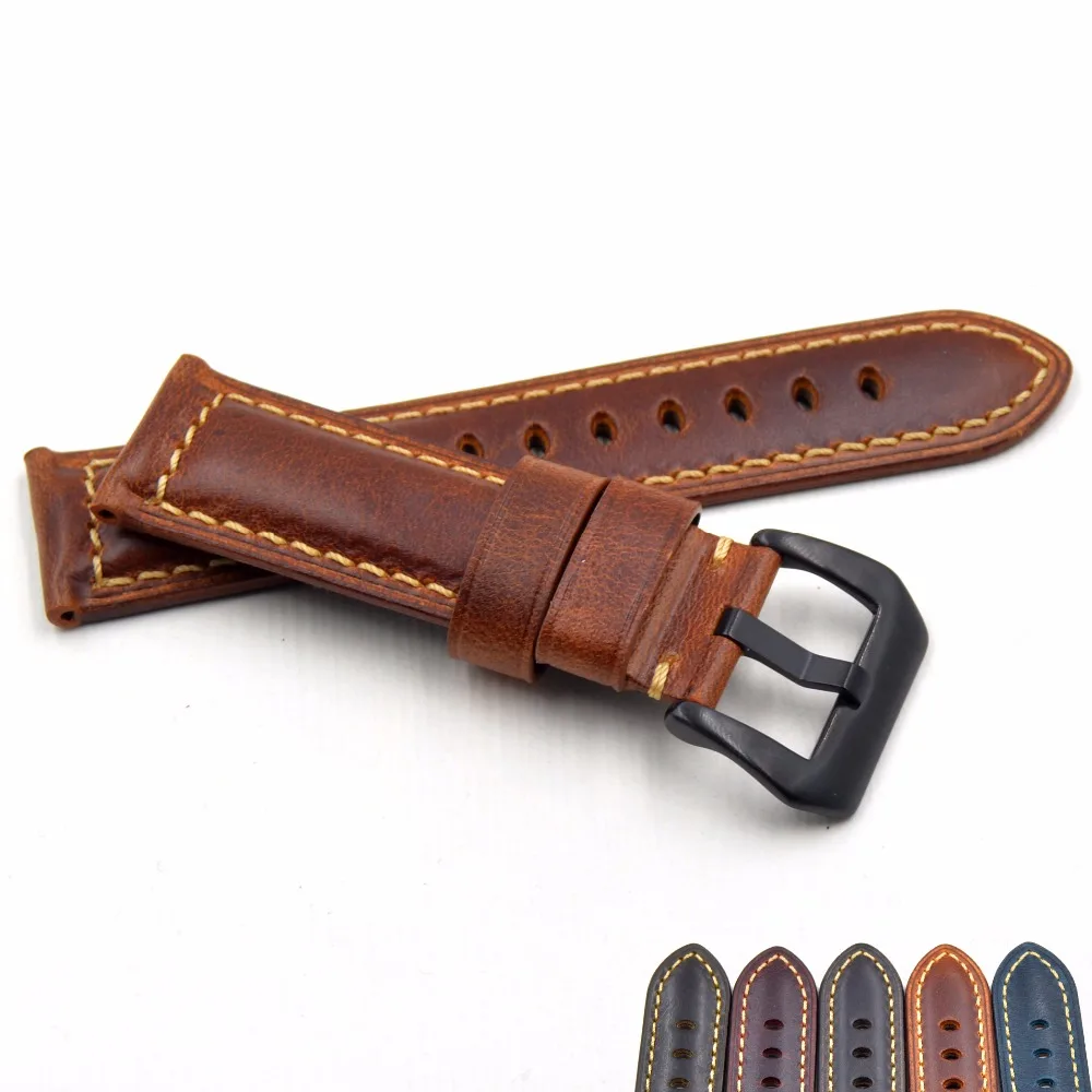 High Quality 20 22 24 26mm Red Brown Vintage Italy Calf Leather Straps Watchband Replace for PAM111 PAM441 Wristband With Word
High Quality 20 22 24 26mm Red Brown Vintage Italy Calf Leather Straps Watchband Replace for PAM111 PAM441 Wristband With Word