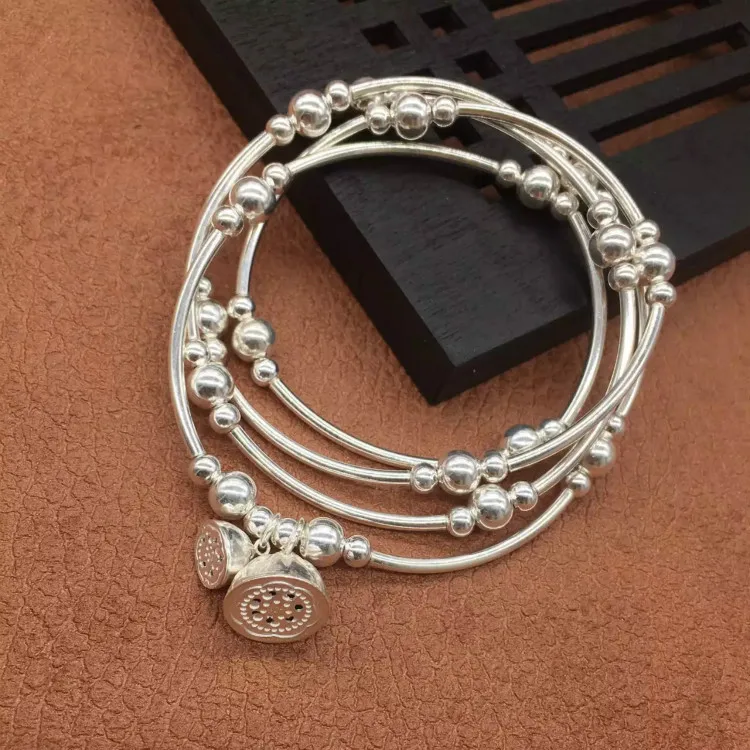 silver-beads-bracelet001D