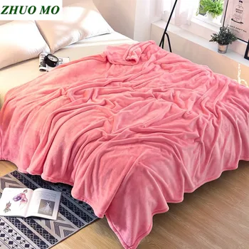 Warm Thick Pink Throw Blanket Coral fleece winter/summer queen full twin size Bedshee for home Family sofa Warm Soft Bedsheet
Warm Thick Pink Throw Blanket Coral fleece winter/summer queen full twin size Bedshee for home Family sofa Warm Soft Bedsheet