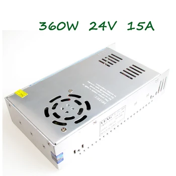 New 15A 360W Voltage Transformer AC 110V/220V to DC 24V Switch Power Supply for Led Strip
New 15A 360W Voltage Transformer AC 110V/220V to DC 24V Switch Power Supply for Led Strip