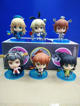 6pcs/set Anime Action Figure Kantai Collection Shimakaze Haruna Nagato Akagi Atago Ikazuchi 8cm Model PVC Kawaii Cartoon Doll
6pcs/set Anime Action Figure Kantai Collection Shimakaze Haruna Nagato Akagi Atago Ikazuchi 8cm Model PVC Kawaii Cartoon Doll