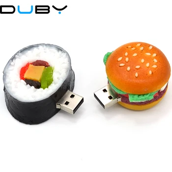 Pendrive cartoon Korean sushi pendriver 4gb 16gb 32gb 64G usb flash drive hamburger/strawberry cake/dishes gift external storage
Pendrive cartoon Korean sushi pendriver 4gb 16gb 32gb 64G usb flash drive hamburger/strawberry cake/dishes gift external storage