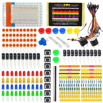 Generalduty Starter Kit Electronic Parts for Arduino W/LED / Jumper Wires / Breadboard +white Box+11 Projects(online)
Generalduty Starter Kit Electronic Parts for Arduino W/LED / Jumper Wires / Breadboard +white Box+11 Projects(online)