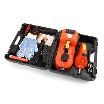 Electric Tire Lifting Car Jack Hydraulic Air Infatable Car Floor Jack With Impact Wrench Tire Gauge Air Pump for Sedan Van Truck
Electric Tire Lifting Car Jack Hydraulic Air Infatable Car Floor Jack With Impact Wrench Tire Gauge Air Pump for Sedan Van Truck