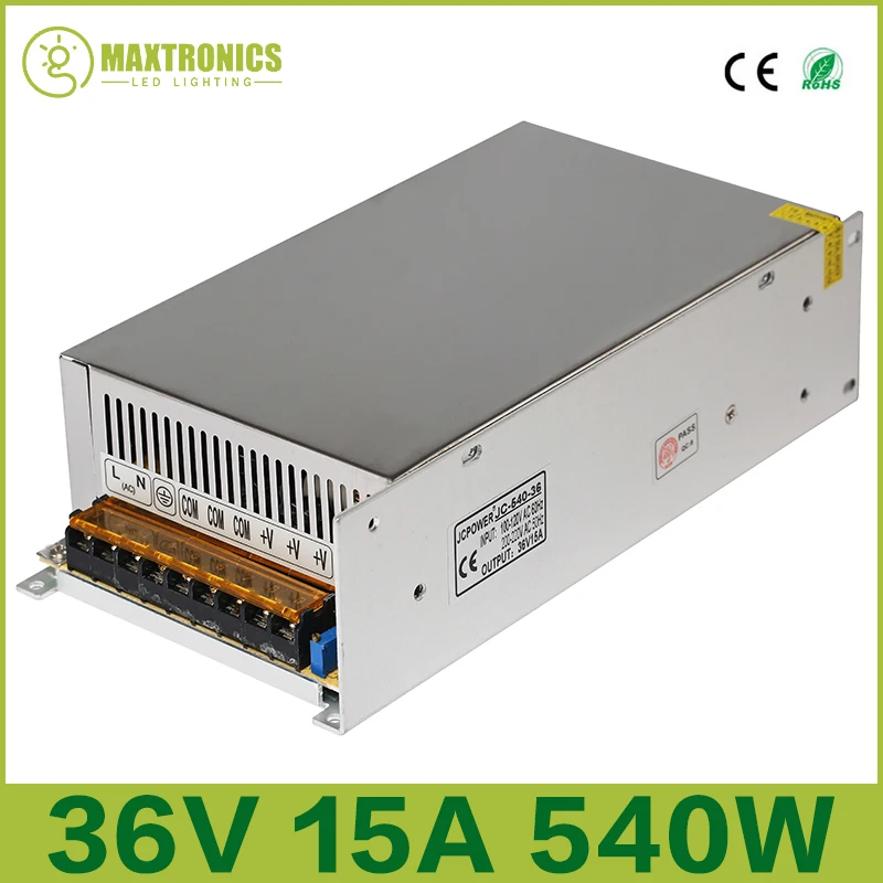 Best price 36V 15A 540W Universal Regulated Switching Power Supply for CCTV Led Radio Free shipping
Best price 36V 15A 540W Universal Regulated Switching Power Supply for CCTV Led Radio Free shipping