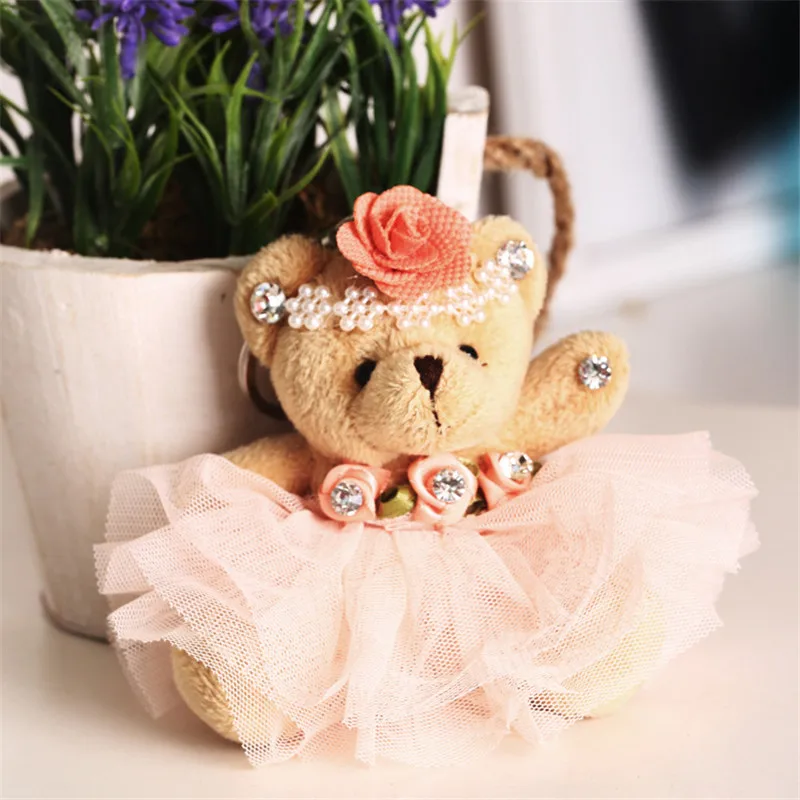 Kawaii Teddy Bear Plush Toy Stuffed Animal Soft Doll Bears with Dress Stuffed Plush keychain Pendant Wedding Gifts
Kawaii Teddy Bear Plush Toy Stuffed Animal Soft Doll Bears with Dress Stuffed Plush keychain Pendant Wedding Gifts