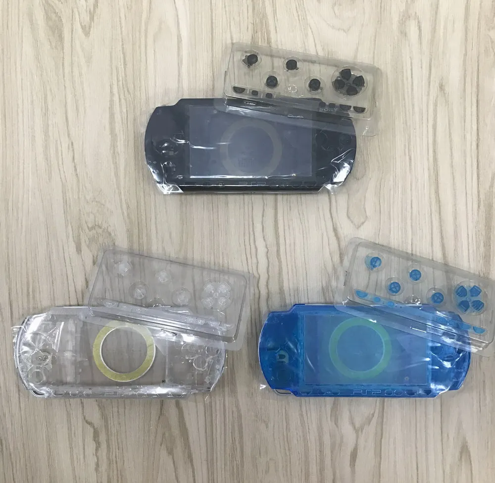 Transparent Colors For PSP1000 PSP 1000 1004 1008 Game Console housing shell case with Buttons kit
Transparent Colors For PSP1000 PSP 1000 1004 1008 Game Console housing shell case with Buttons kit