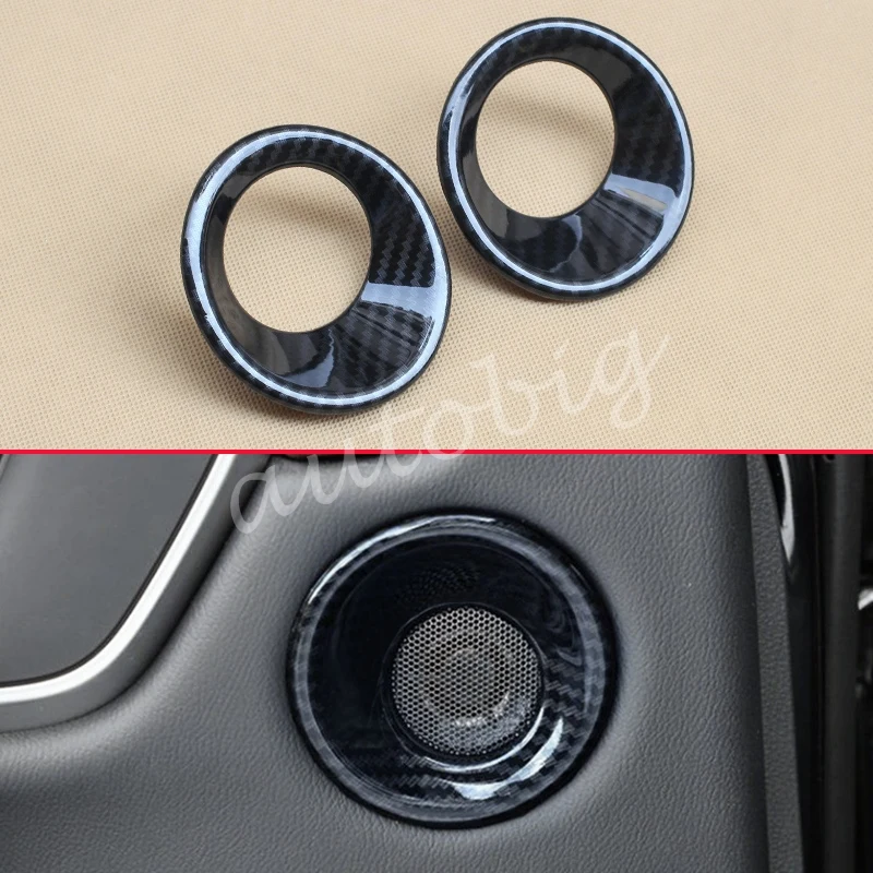 CF Rear Door Speaker Cover For Honda CRV 2017 2018 CR-V Carbon Fiber Interior Loudspeaker Trims
CF Rear Door Speaker Cover For Honda CRV 2017 2018 CR-V Carbon Fiber Interior Loudspeaker Trims