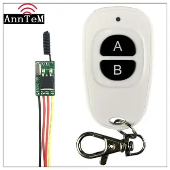 Wireless Remote Control Switch 433mhz rf Transmitter Receiver 6v 12v 24V Battery Power Mini Small Circuit Controller Module led
Wireless Remote Control Switch 433mhz rf Transmitter Receiver 6v 12v 24V Battery Power Mini Small Circuit Controller Module led