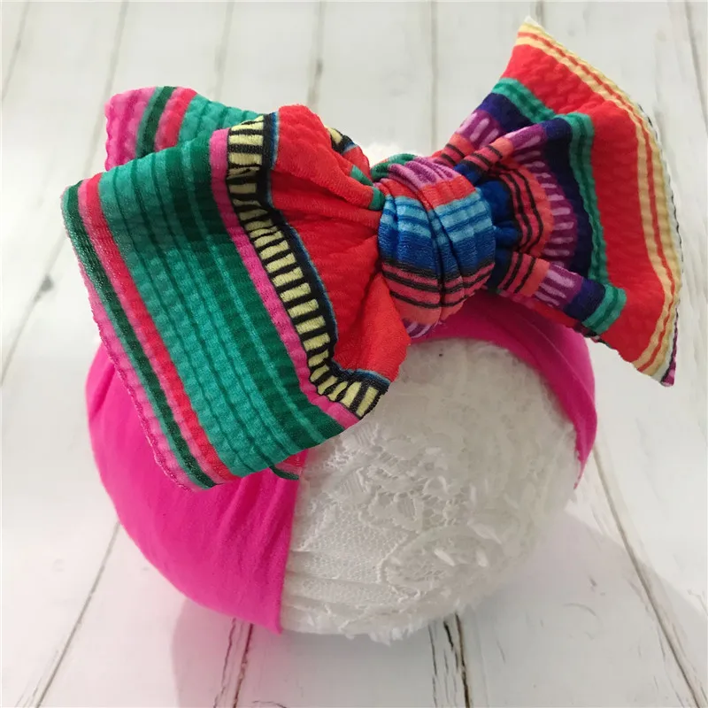 Big Bows Headband Fashion Printed Baby Girls Bowknot Headband Kids Nylon Headbands Bebes Over Sized Knot Headwraps Turban
Big Bows Headband Fashion Printed Baby Girls Bowknot Headband Kids Nylon Headbands Bebes Over Sized Knot Headwraps Turban