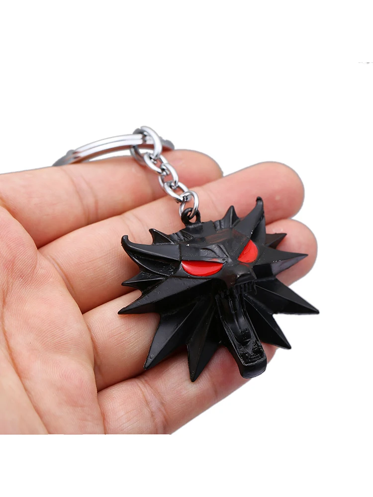 Game Jewelry Witcher 3 Wild Wolf Head Key Chains For Men Medallion Wizard Wolf Wild Hunt 3 Figure Game KeyRing Gift Toys for boy
Game Jewelry Witcher 3 Wild Wolf Head Key Chains For Men Medallion Wizard Wolf Wild Hunt 3 Figure Game KeyRing Gift Toys for boy