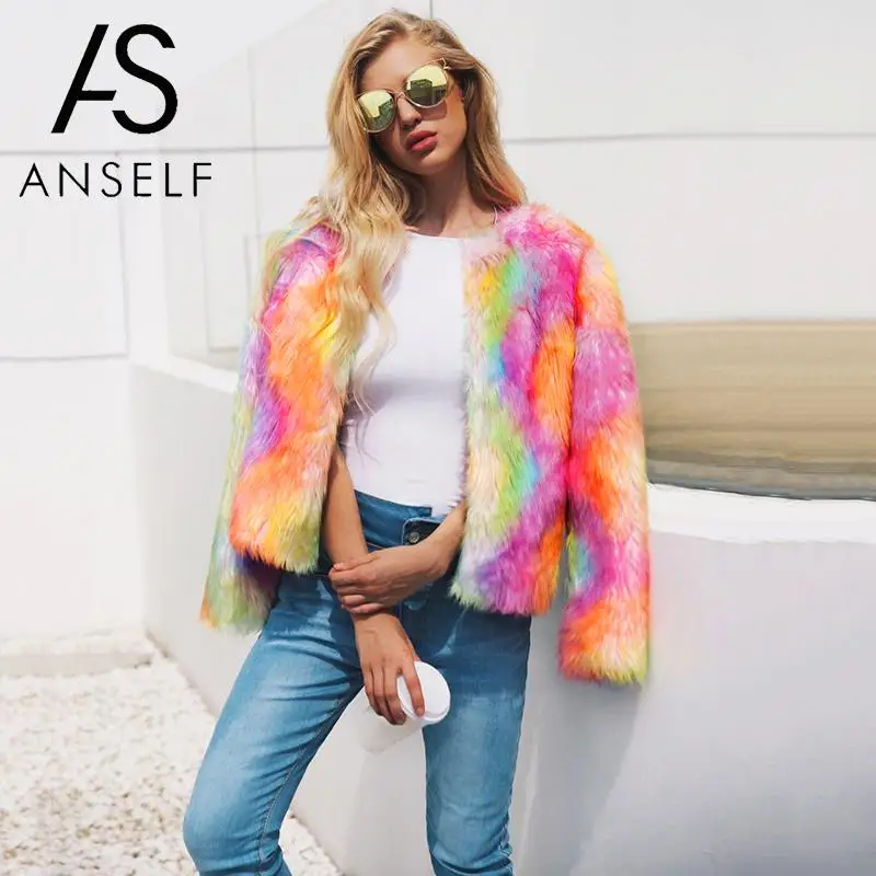 2019 Autumn Winter Tops Korean Fashion Coat Women Faux Fur Coat Open Front Thick Warm Cardigan Jacket Outerwear Overcoat Orange
2019 Autumn Winter Tops Korean Fashion Coat Women Faux Fur Coat Open Front Thick Warm Cardigan Jacket Outerwear Overcoat Orange