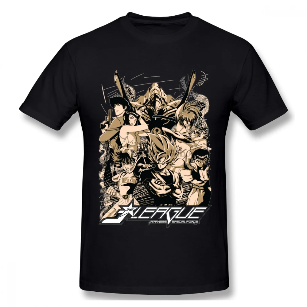Retro Design Japanese Anime Saint Seiya Son Goku Cowboy Bebop Himura Kenshin YuYu Hakusho T Shirt Classic Cartoon Hero T Shirt
Retro Design Japanese Anime Saint Seiya Son Goku Cowboy Bebop Himura Kenshin YuYu Hakusho T Shirt Classic Cartoon Hero T Shirt