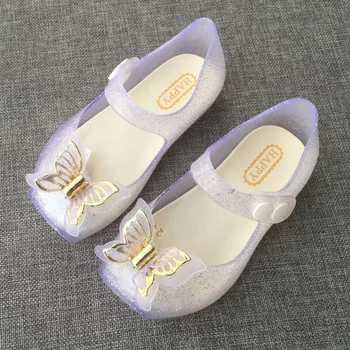 Cute Butterfly Shoe for Girls 2019 New Girls Jelly Sandals Children Shoes Baby Sandals Silvery Girls Beach Sandals for 1-3 Years
Cute Butterfly Shoe for Girls 2019 New Girls Jelly Sandals Children Shoes Baby Sandals Silvery Girls Beach Sandals for 1-3 Years