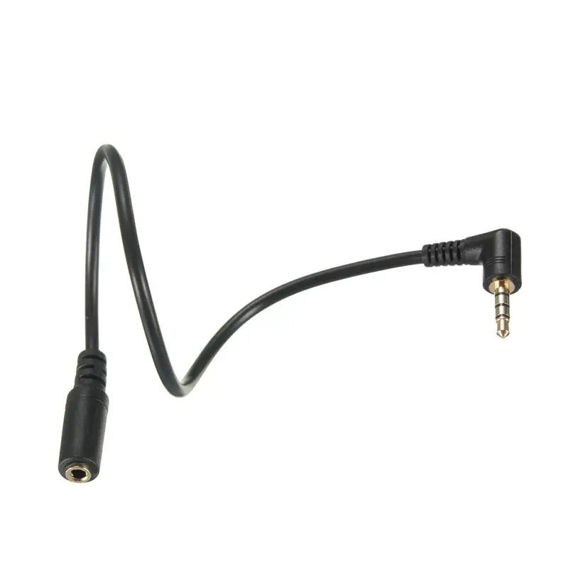 3 5 мм 4 полюсный 90 градусный Угловой кабель типа Папа мама AUX аудиовход OMTP новый