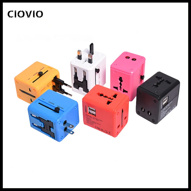 Electric Plug power Socket Adapter International travel adapter Universal Travel Socket USB Power Ch