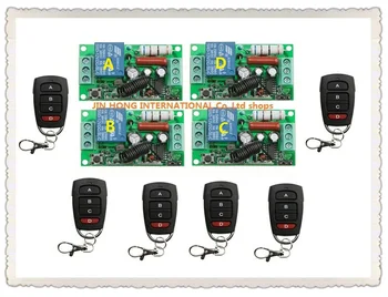 AC220V 1CH 10A wireless remote control switch system teleswitch 6X Transmitter + 4X Receiver relay smart house z-wave JRL-220V-1
AC220V 1CH 10A wireless remote control switch system teleswitch 6X Transmitter + 4X Receiver relay smart house z-wave JRL-220V-1