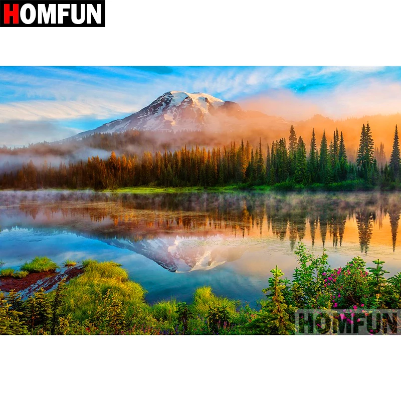 HOMFUN 5D DIY Diamond Painting Full Square/Round Drill "Lake scenery" Embroidery Cross Stitch gift Home Decor Gift A09348
HOMFUN 5D DIY Diamond Painting Full Square/Round Drill "Lake scenery" Embroidery Cross Stitch gift Home Decor Gift A09348