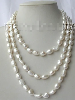FREE SHIPPING *****stunning long 64" big baroque white freshwater pearl necklace
FREE SHIPPING *****stunning long 64" big baroque white freshwater pearl necklace