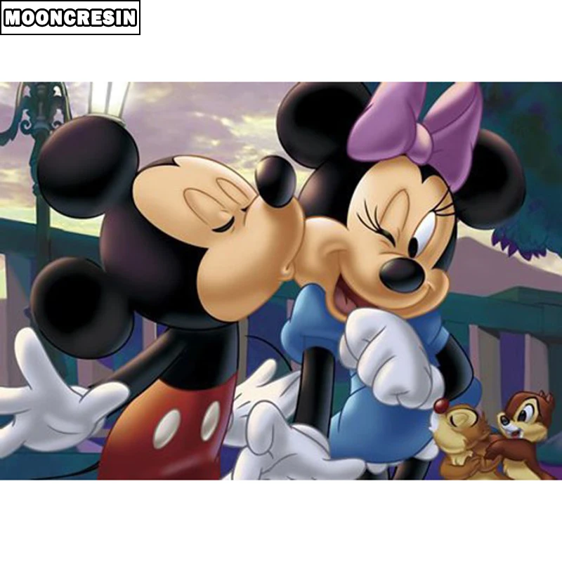 Diy 5D Diamond Embroidery Mickey Mouse Diamond Painting Cross Stitch Kit Square Cristal Mosaic Needlework Home Decoration Minnie
Diy 5D Diamond Embroidery Mickey Mouse Diamond Painting Cross Stitch Kit Square Cristal Mosaic Needlework Home Decoration Minnie