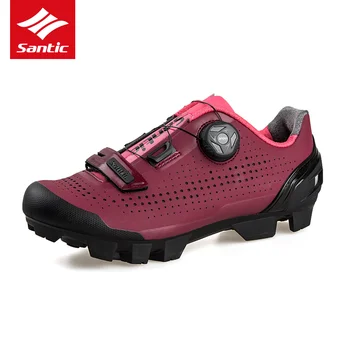 Santic NEW Women MTB Bike Cycling Rotating Lock Shoes Nylon Sole Mountain Bicycle Riding Ladies Sneakers Road Athletic Racing
Santic NEW Women MTB Bike Cycling Rotating Lock Shoes Nylon Sole Mountain Bicycle Riding Ladies Sneakers Road Athletic Racing