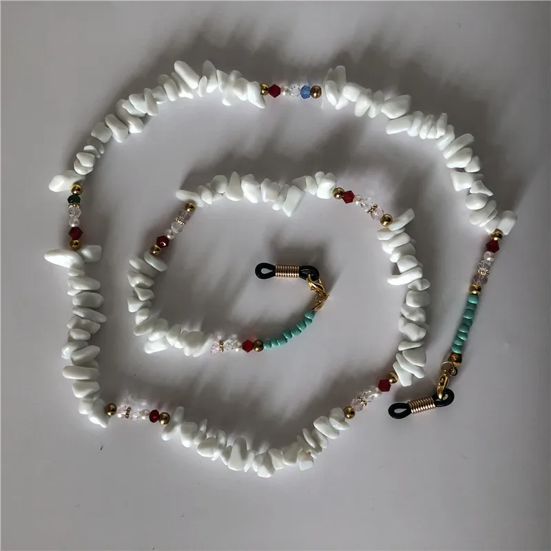 Natural White Stone Beads Handmade Reading Glasses Chains for Women Men Sunglasses Cords Holder Eyeglass Lanyard Straps Retainer
Natural White Stone Beads Handmade Reading Glasses Chains for Women Men Sunglasses Cords Holder Eyeglass Lanyard Straps Retainer