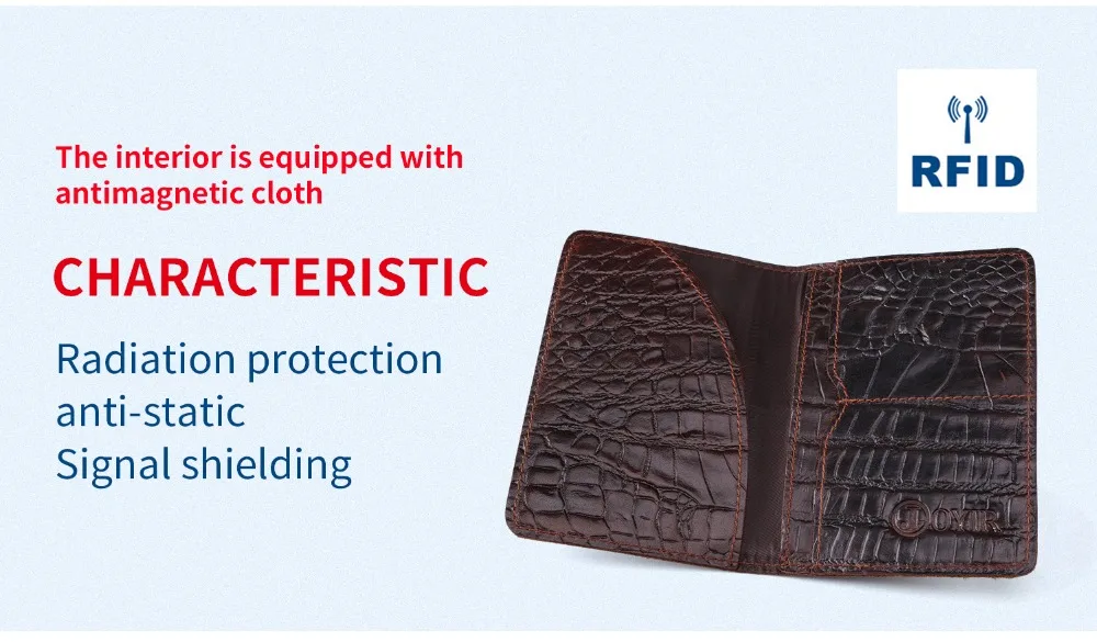 2078--RFID Crocodile Pattern Passport Covers wallet_01 (2)