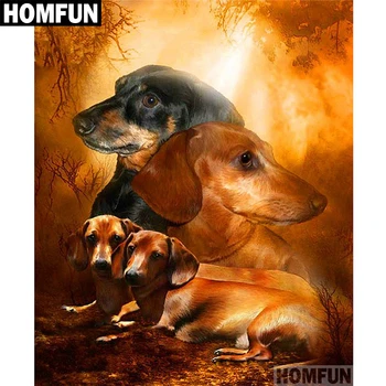 HOMFUN Full Square/Round Drill 5D DIY Diamond Painting "Dog Family" 3D Embroidery Cross Stitch 5D Home Decor A00712
HOMFUN Full Square/Round Drill 5D DIY Diamond Painting "Dog Family" 3D Embroidery Cross Stitch 5D Home Decor A00712