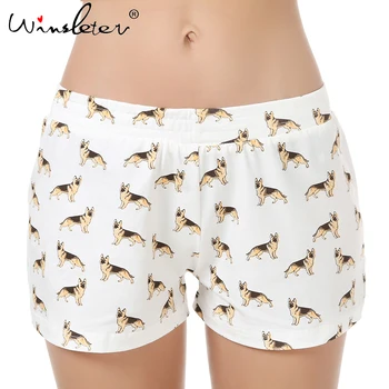 New 2019 Sleep Bottoms Women Pajama Shorts Cotton German Shepherd Print Cute Elastic Waist Loose S-XXL Lounge pyjamas B73901
New 2019 Sleep Bottoms Women Pajama Shorts Cotton German Shepherd Print Cute Elastic Waist Loose S-XXL Lounge pyjamas B73901