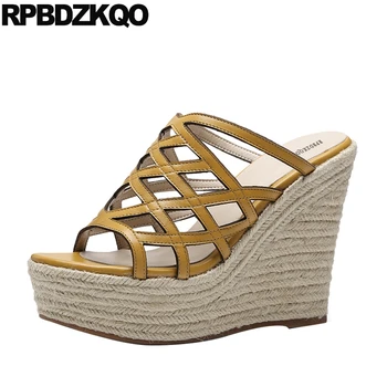 pumps espadrilles rope exotic dancer women yellow slippers high heels platform wedge sandals summer slip on slides fashion shoes
pumps espadrilles rope exotic dancer women yellow slippers high heels platform wedge sandals summer slip on slides fashion shoes