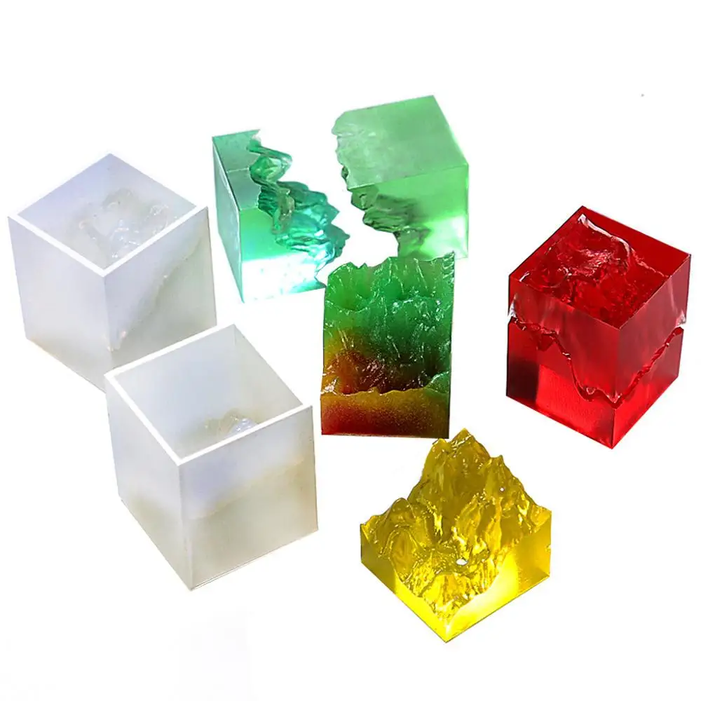 Trendy New Double-side Snow Mountain Mold Epoxy Resin Silicone Mold Micro Landscape Craft 2.7 x2.2 x2.2cm
Trendy New Double-side Snow Mountain Mold Epoxy Resin Silicone Mold Micro Landscape Craft 2.7 x2.2 x2.2cm